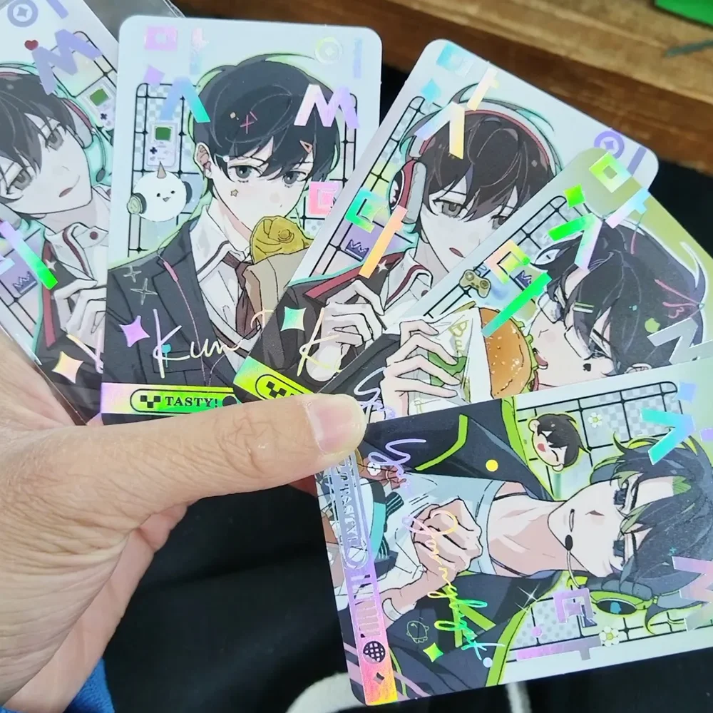 อะนิเมะ Omniscient Reader's Viewpoint Kim Dokja Yoo Joonghyuk คอสเพลย์การ์ดตัวเลข Photocard รวบรวม Prop