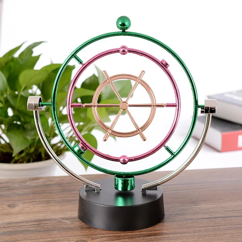 Newton's Cradle Pendulum Balls - Dynamic Balance Physics Toy, Creative Desktop Decorative Handicraft Ornament for Home & Office