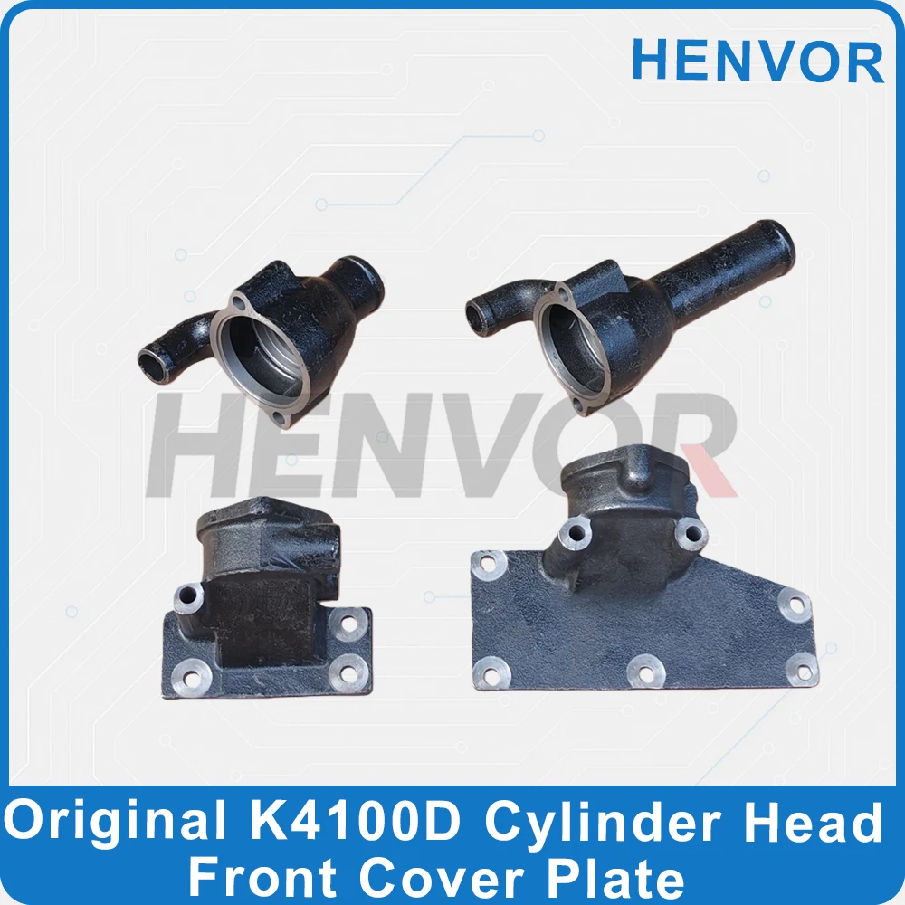 

K4100D Передняя крышка головки блока цилиндров ZH4105ZD Сиденье термостата ZH4102 Верхняя крышка термостата Детали двигателя