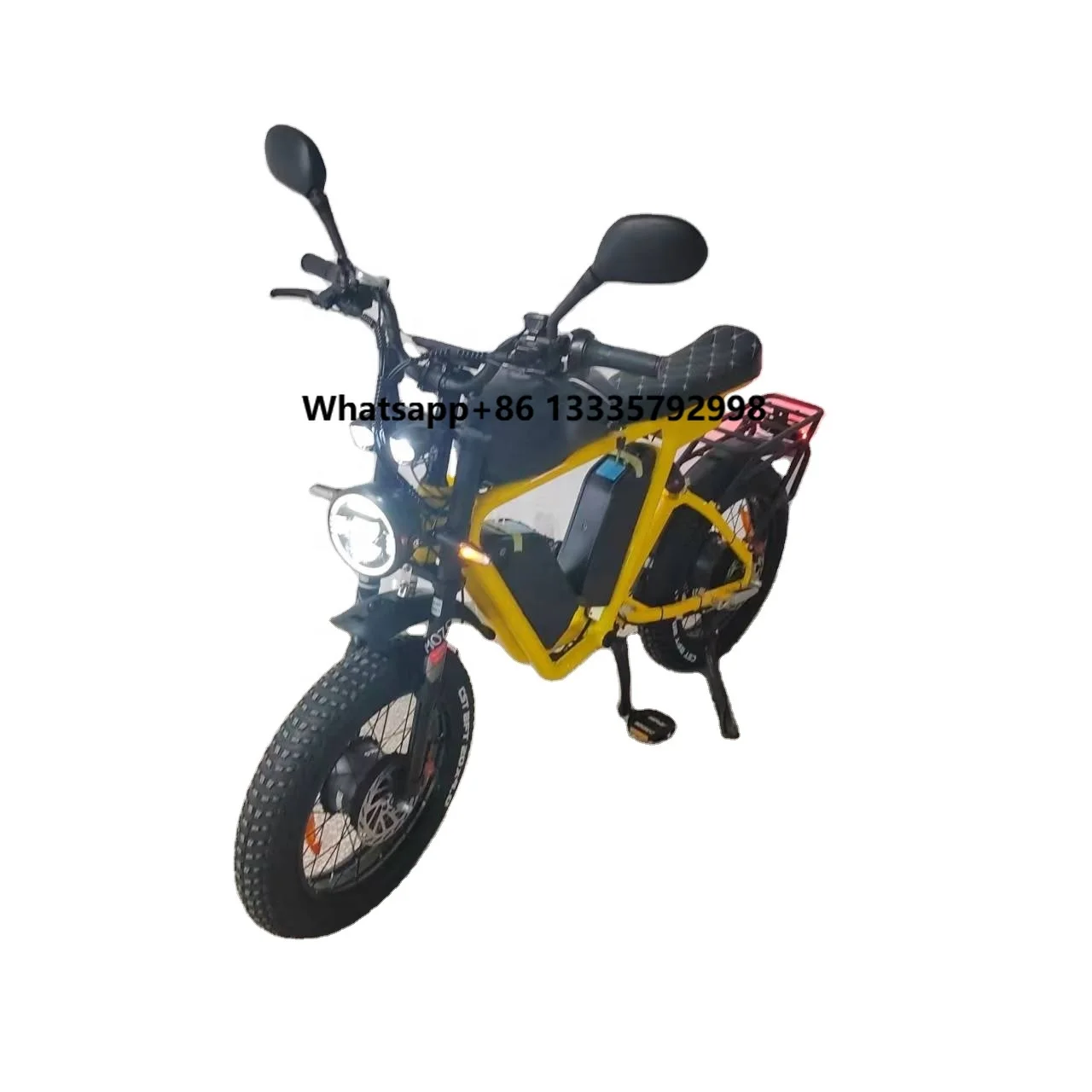 

2024 Yolin New Electric Bike 2000W Dual Motor Bafang Brand 52V Triple Battery 70Ah Fat Tire Aluminum Alloy Frame Ebike