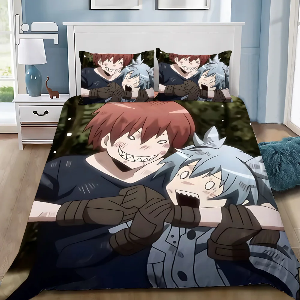 Duvet Cover Pillowcase Bedding Set Anime Assassination ClassroomS Adult Boy Girl Bedroom Decoration Children Gift Single Double