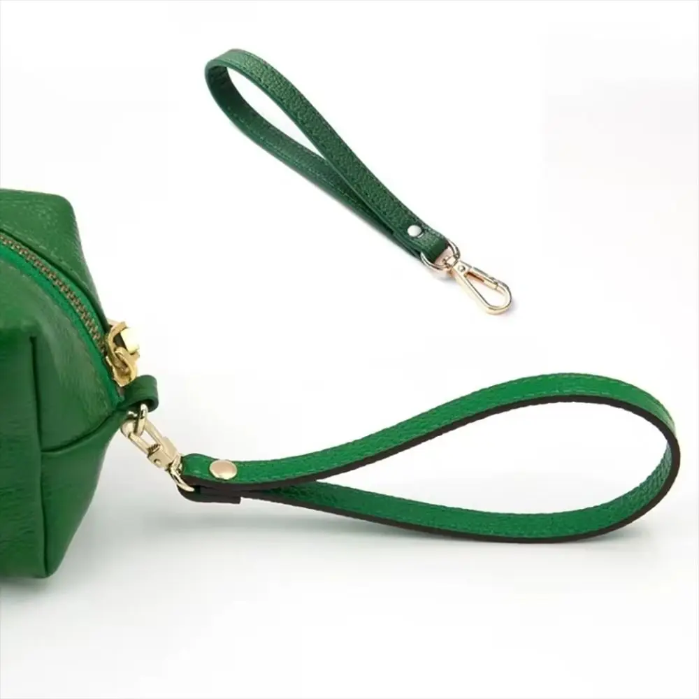 

Sweet Anti-Lost Leather Wrist Strap Hand Carry Colourful Bag Belt Purse Strap Keychain Handbag Handle Girls