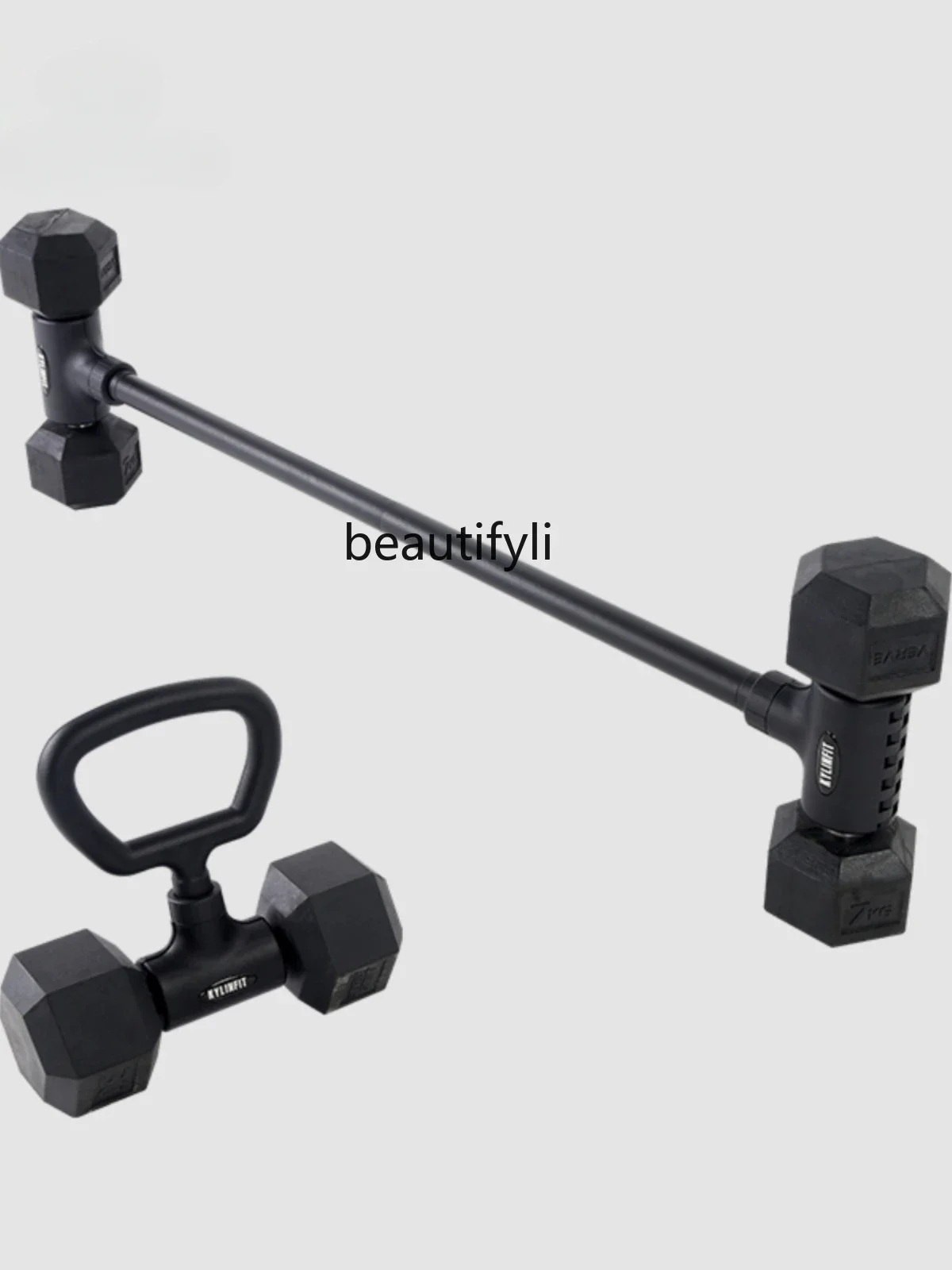 

Multifunctional Adjustable Dumbbell Handle Kettlebell Handle Barbell Converter 3-in-1 Set