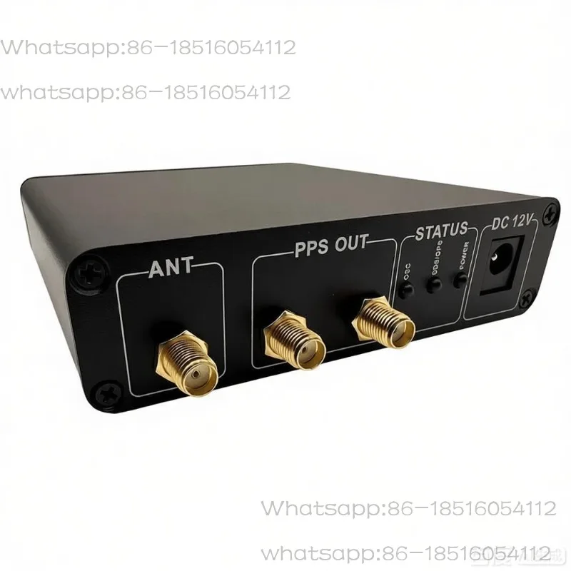 GPS Disciplined 10MHz Clock - High Precision Frequency Reference with 5 Outputs & PPS (VCXO, FPGA Control, ±5ppb)