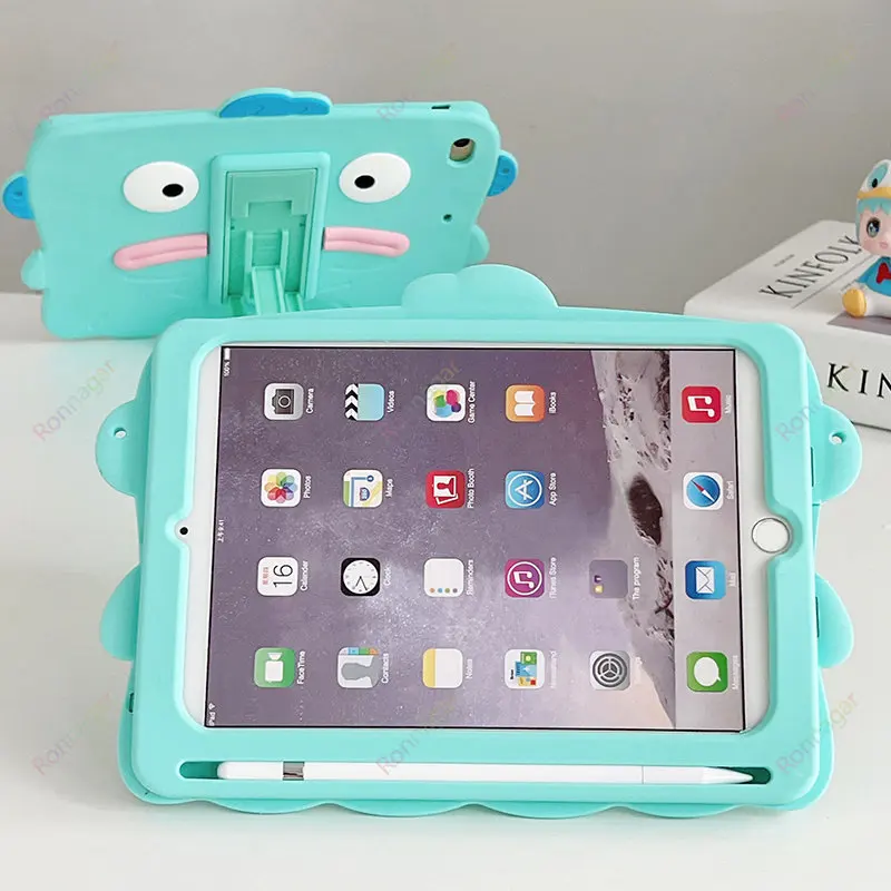 

3D Clownfish Case For Apple iPad Air 2/1st Gen iPad 5th(2017)/6th(2018)/Pro 9.7'' Cartoon Funda for IPad 7th 8th 9th Generation