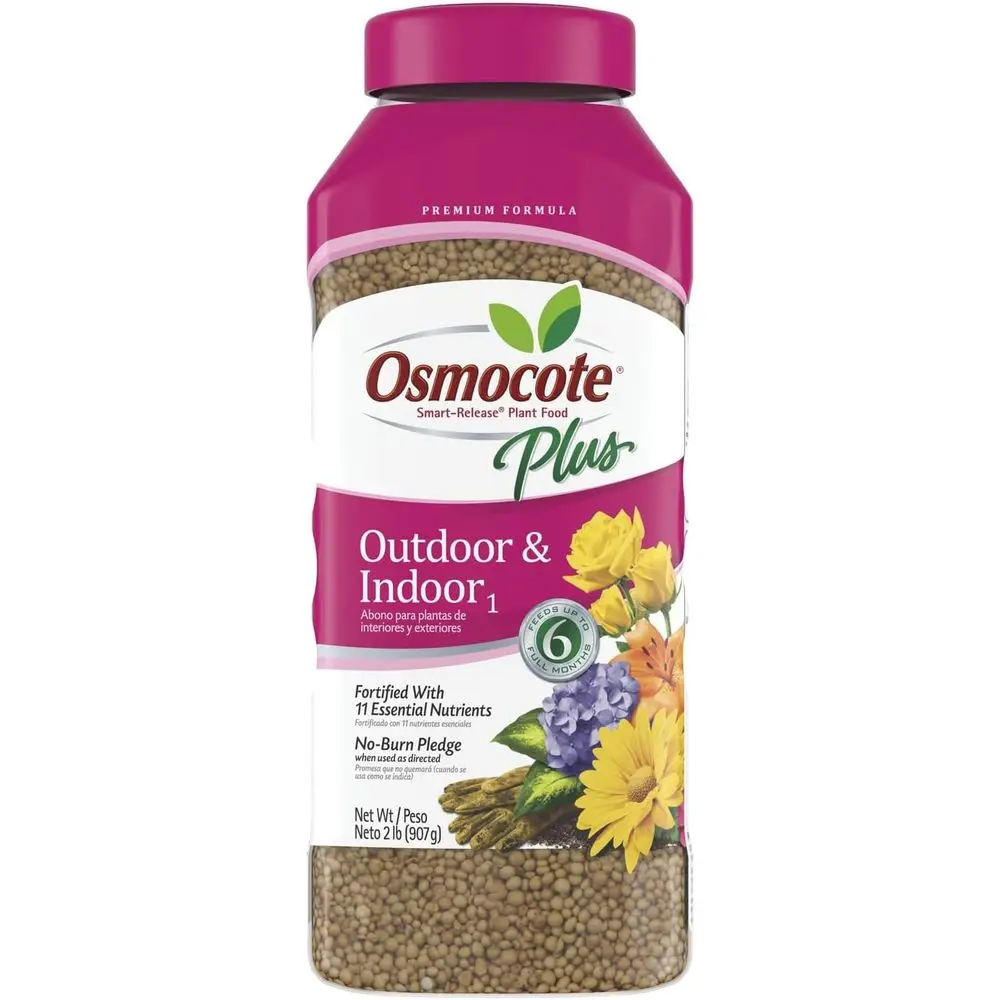 

Умное удобрение Smart-Release Plant Food Plus для улицы и помещений 1 - Гранулированное удобрение для растений с непрерывным высвобождением, содержащее 11 основных питательных веществ, 2 фунта.