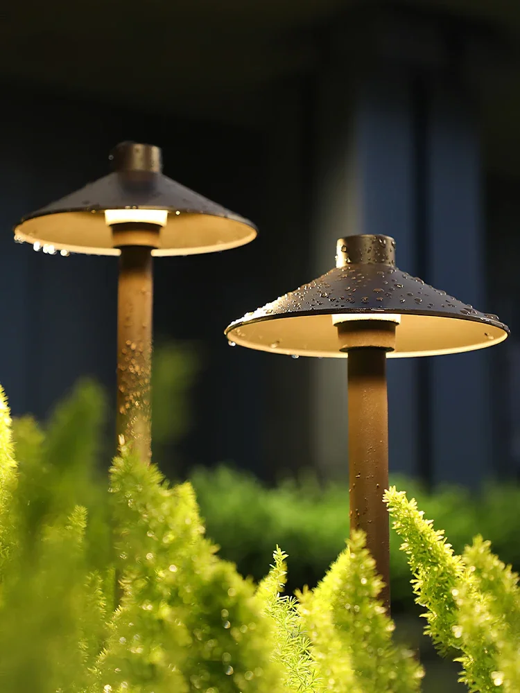 Outdoor lawn  mushroom lamp courtyard garden led spot light villa waterproof decorative atmosphere landscape