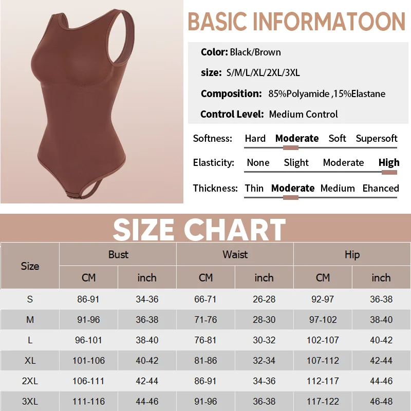 Seamless Bodysuits Shapewear For Women MISS MOLY Backless Tummy Control Thong Tanks Tops Waist Trainer Butt Lifter Bodyshape