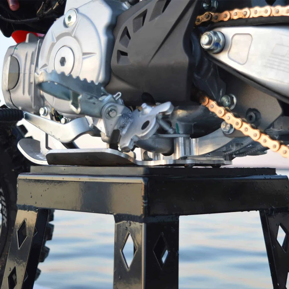 

For Honda CRF110F 2013 - 2019 2020 2021 2022 2023 2024 2025 Motorcycle CNC Aluminum Billet Cradle and Skid Plate Set CRF 110 F