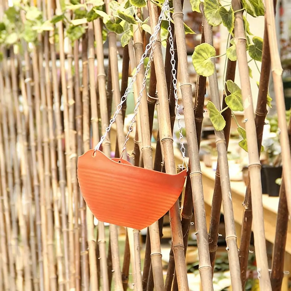 Durable Self-absorbing Hanging Basket Plastic Colorful Hanging Flower Pot Flower Pot Home Decor