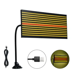 LED Reflector Line Board Light Paintless Dent Finder Lamp Car Repairing Accessory Dent Detector for Car Body Yellow Light