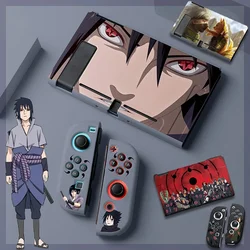 Uzumaki Naruto Kakashi TPU miękkie etui ochronna powłoka etui Joycon dla Nintendo Switch NS akcesoria do kryształowe etui konsoli