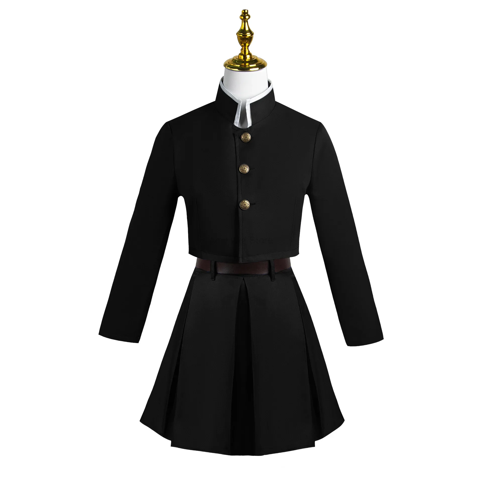 Anime Cos Nobara Kugisaki Cosplay Uniform Halloween Vrouwen Rokken Full Set Heuptas Jas Rok Kostuum