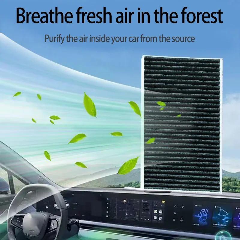 For Buick Envision S 2021~2026 Car Cabin Pollen Air Conditioning A/C Filter Cabin Filter with Activated Carbon Car Accessories