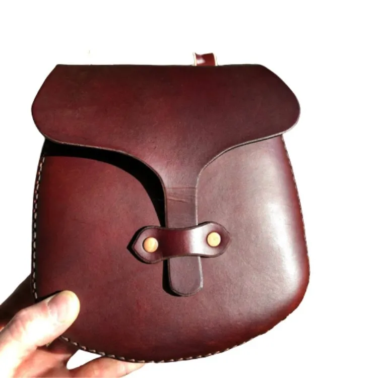 Borsa a marsupio medievale cintura vichinga portafoglio in pelle PU uomo donna Steampunk Knight Pirate Costume accessori antichi accessori Cosplay adulto