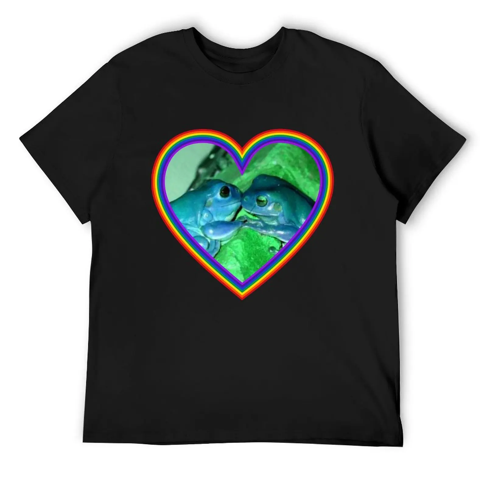 

Frogs Kissing :) T-Shirt man clothes Short sleeve tee shirts graphic tee men