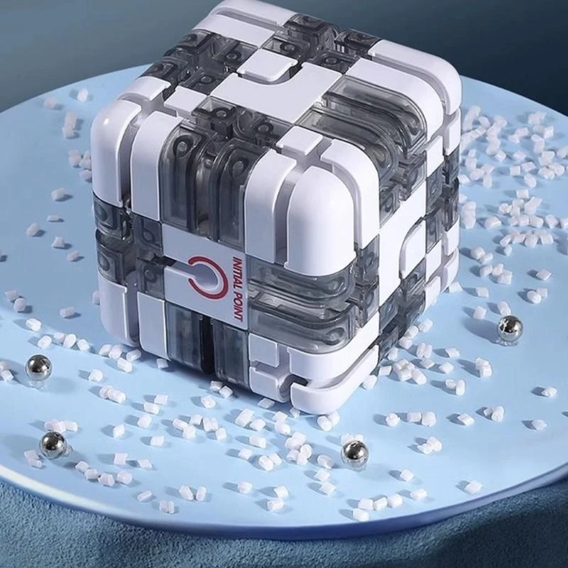 

3x3 Лабиринт-куб Игрушка-головоломка для pensamento lógico и Fiskenação para os olhos da (22) Braind Teaser Развивающая игрушка-куб-гироскоп