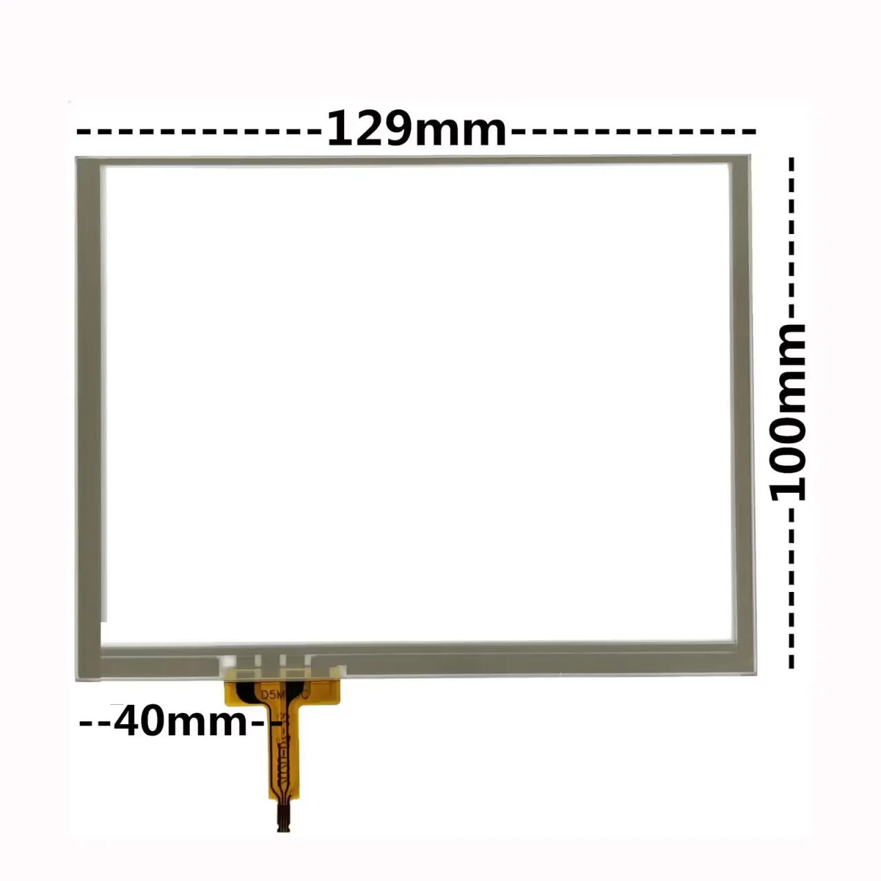 

Touch Screen Digitizer Touch Panel Glass 5.6inch 129*100mm D5M10C EMERSON TREX
