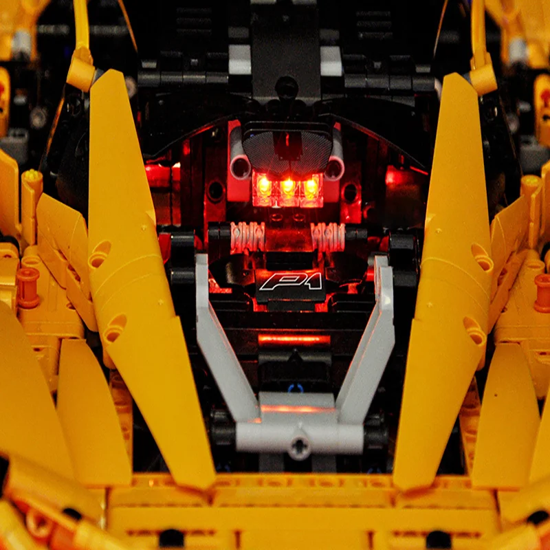 LYBMTWF Led Light dla 42172 McLaren-P1 - Zestaw oświetlenia LED kompatybilny z modelem klocków - NIE wchodzi w skład zestawu modeli