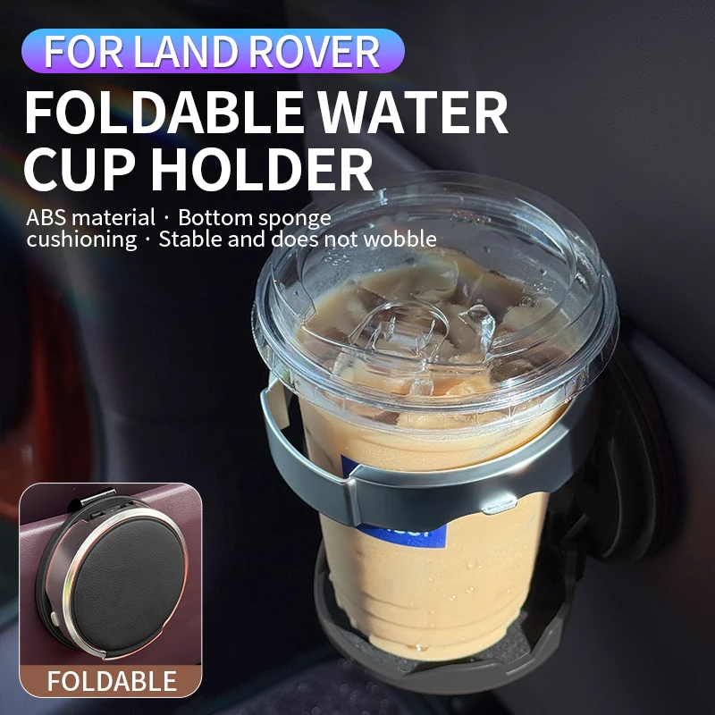 For Land Rover Range Rover Sport L405 L460 Evoque Discovery Sport L462 Defender Velar car interior door clip cup storage rack