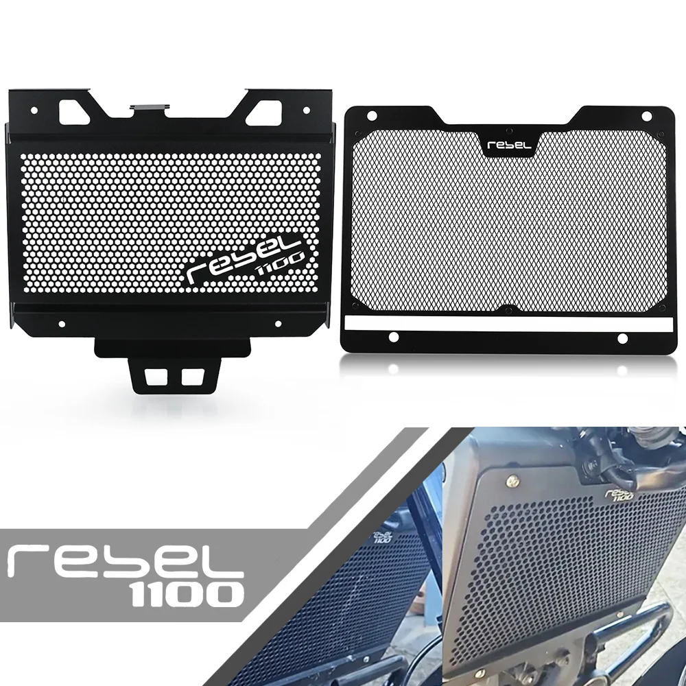 

2025 2024 REBEL 1100 CMX1100 CM1100 CM CMX 1100 2021 For HONDA Motorcycle Radiator Guard Grille Cover Protector Protective Grill