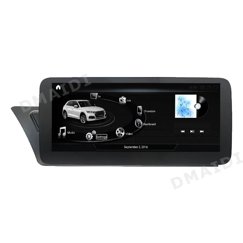 Lecteur vidéo de voiture pour AUDI A4 A5 B8, Android 13, Carplay automatique, navigation GPS, radio 4G, limitation, prix d'usine, 10.25 pouces, 12.5 pouces, 256G