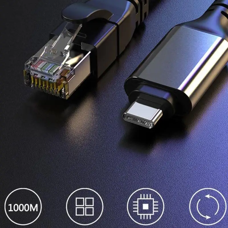 M7BE transmisión velocidad rápida Tipo Ethernet RJ45 Adaptador cable para oficina