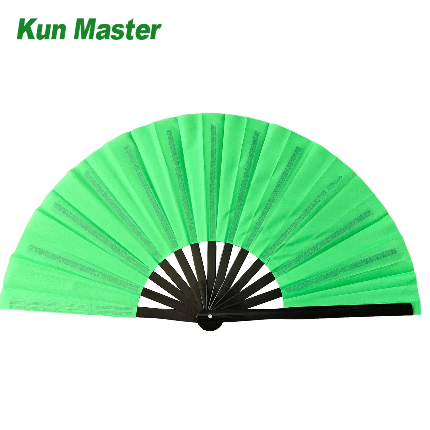 

Martial Art Tai Chi Fan Bamboo Frame Silk Cover 13.4in/34cm Stainless Rivets Crisp Sound Kung Fu Wushu Cosplay Smooth Action