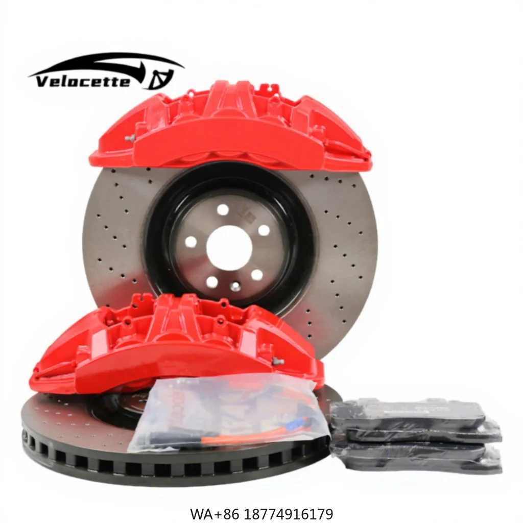 

Big Brake Kit 6 Piston Calipers with Custom Steel Disc Rotor for 718Cayman 911 001 X5 X6