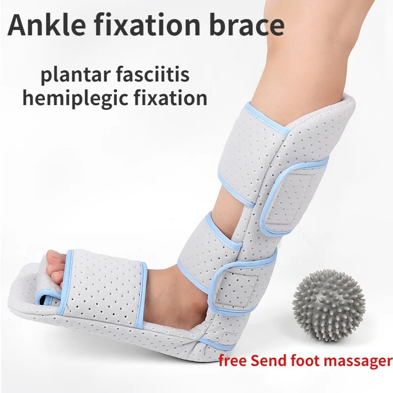 Medical Rehabilitation Foot Support Plantar Fascia Splint Support Ankle Sprain Fracture Fixation Achilles Adjustable Orthopedic