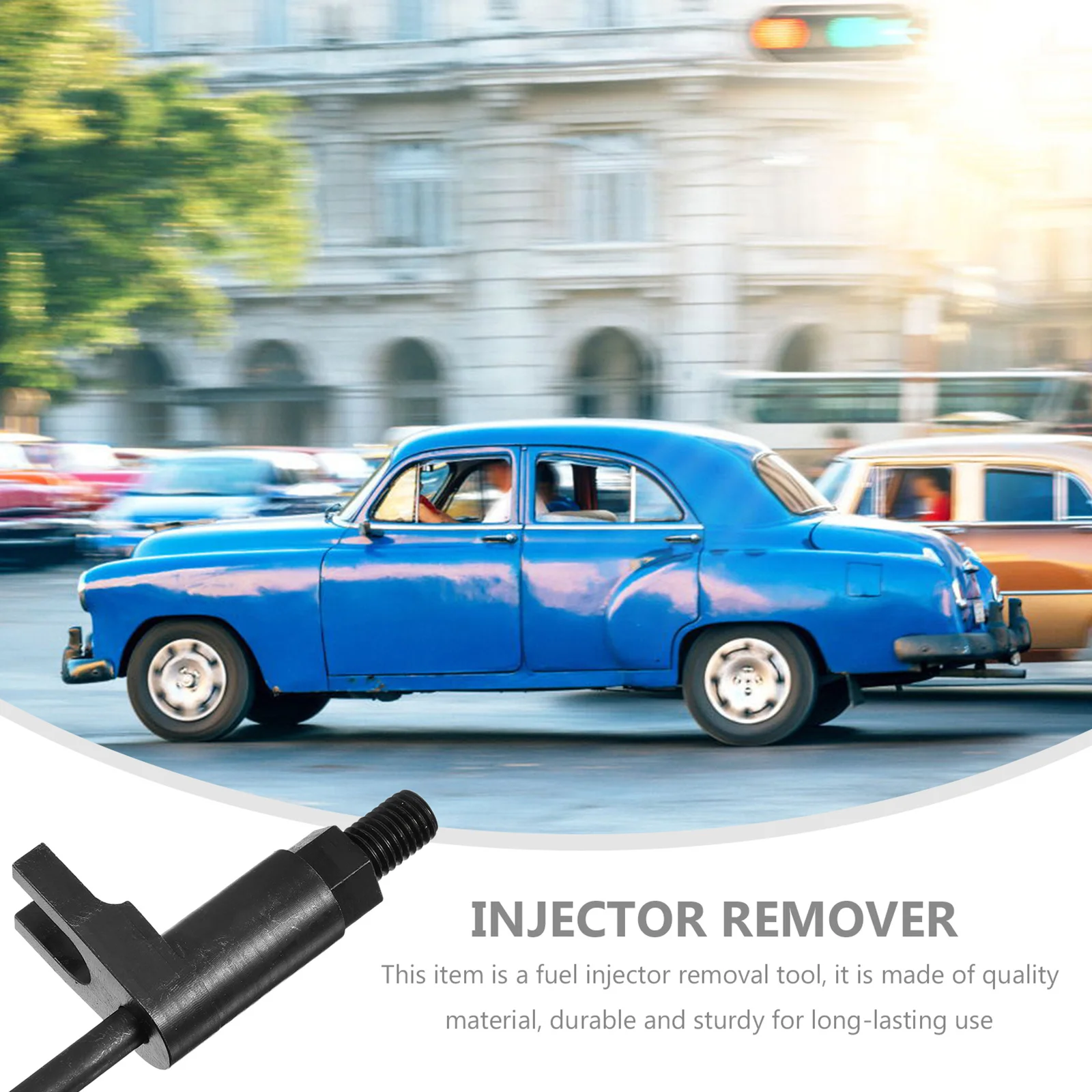 

Fuel Injector Removal Carbon Steel High Strength Auto Injector Remover Kit to Prevent Damage during Disassembly