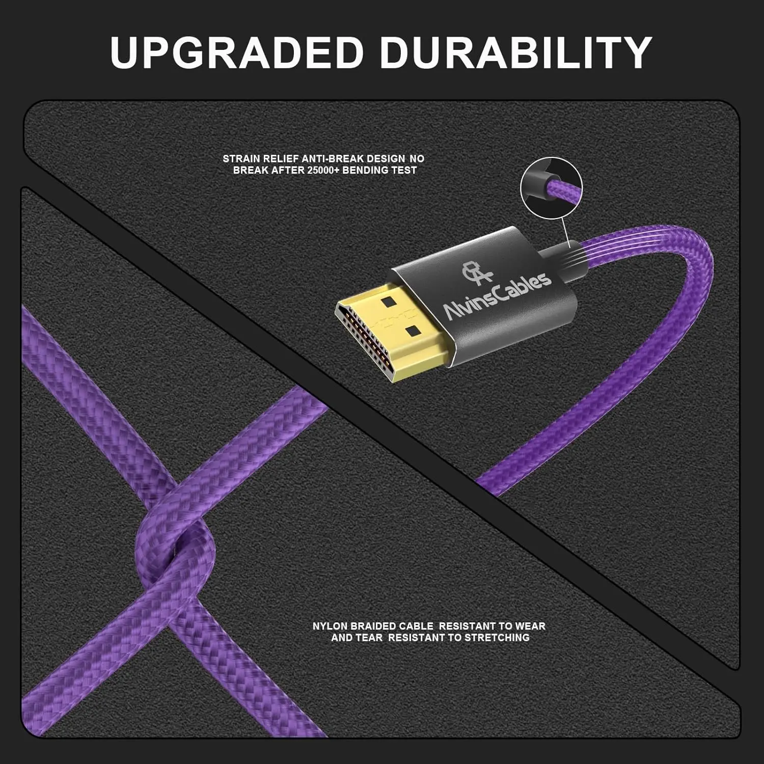 Alvin's Cables 8K 2.1 Micro HDMI to HDMI Coiled Cable for Atomos Ninja V, 8K@60Hz 4K@60Hz High-Speed HDMI Cable for Sony A7RIII