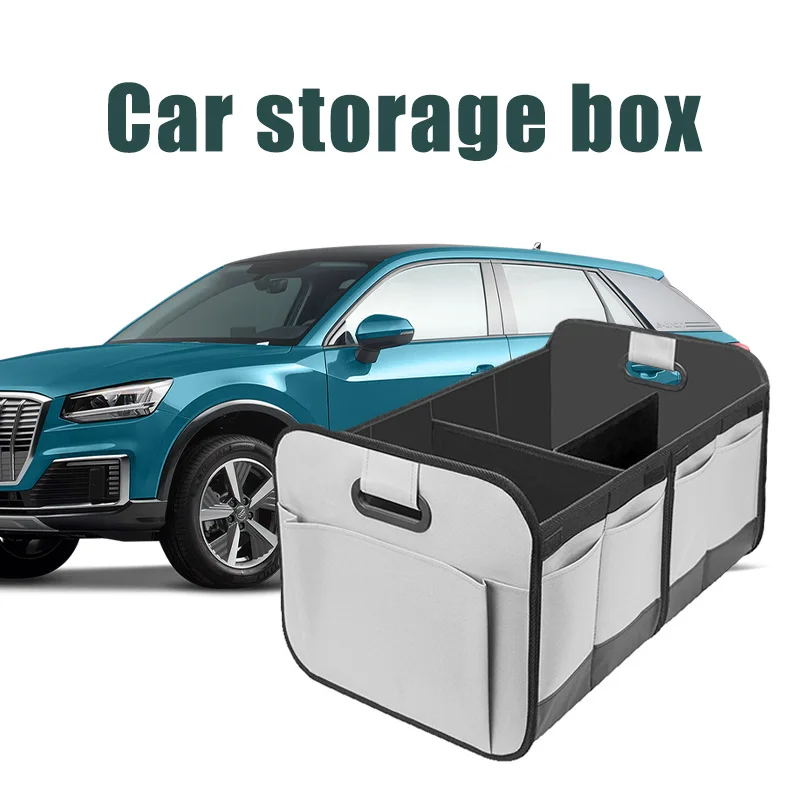 

Storage Box Multipurpose Collapsible Car Trunk Storage Organizer Car Trunk Organizer Stowing Tidying Auto Accessories