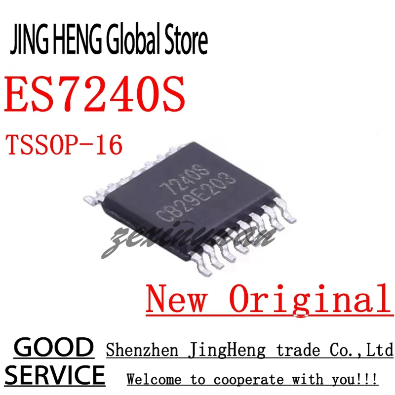 10PCS/LOT ES7240S ES7240 7240S TSSOP-16 PCM audio A/D converter  New Original