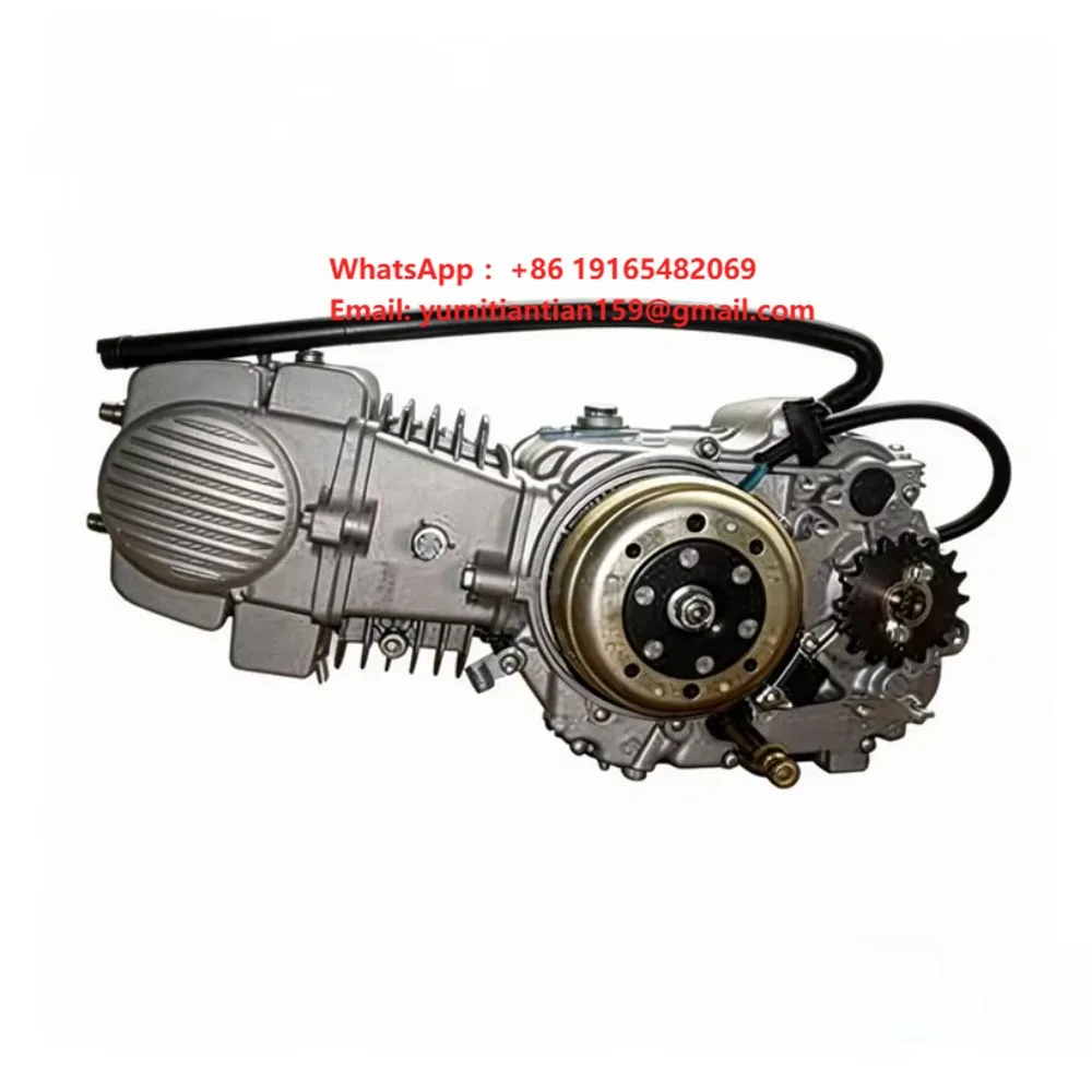 W063 140cc 4-stroke Single-cylinder Water-cooled Engine CDI Ignition Electric/kick Start Motorcycle Engine Assembly