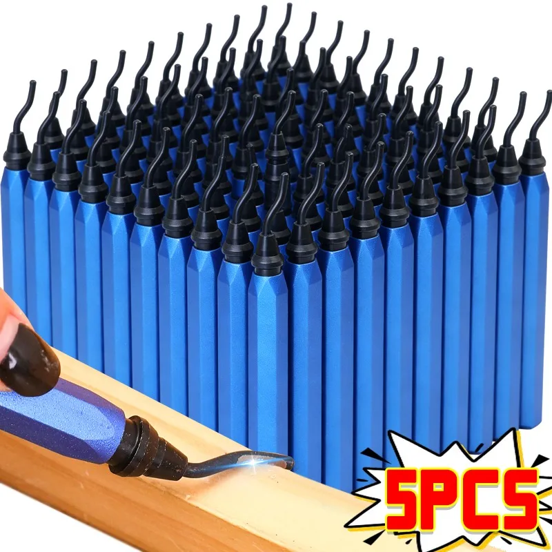 5/1Pcs Deburring Tool with Steel Blades Deburring Remover Cutting Tools for Metal Copper Plastic PVC Pipes 3D Printed Edges