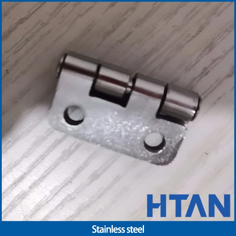 

4pcs Stainless Steel Flat Folding Hinge Mechanical Equipment And Distribution Cabinet Industrial Equipment