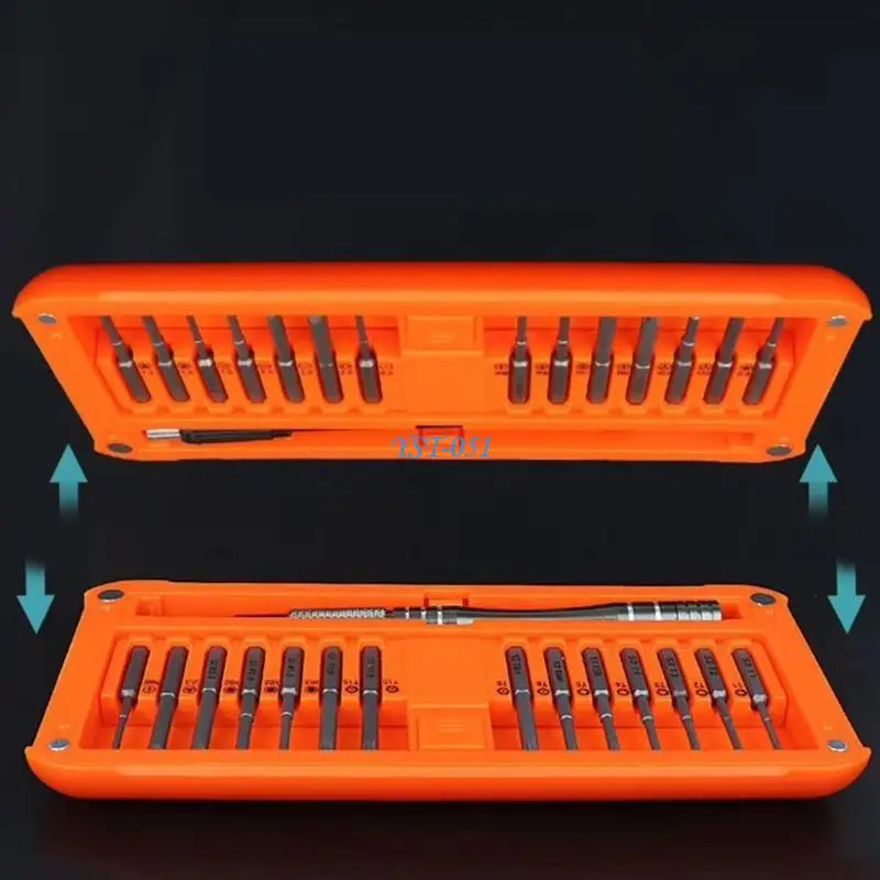 

E15A Магнитная мини-отвертка Набор инструментов для магнитного ремонта с 23 стальными битами