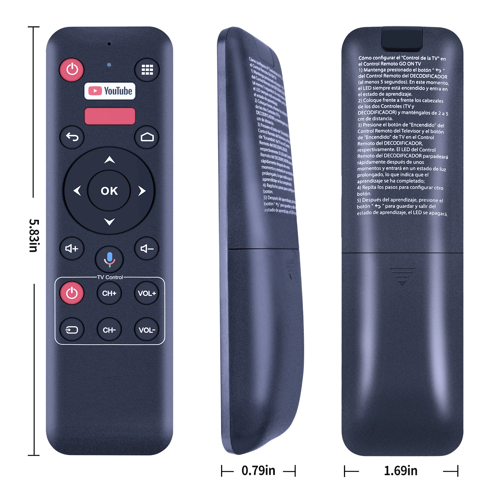 Remote control untuk GO ON TV