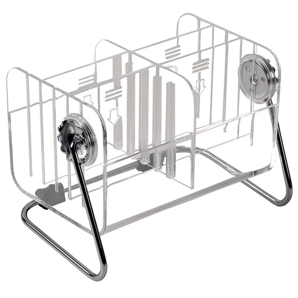 

Clear Acrylic Desktop Storage Box Table Organizer Key Holder Pen Remote Control Box Home Supplies Case Compartment Organizer