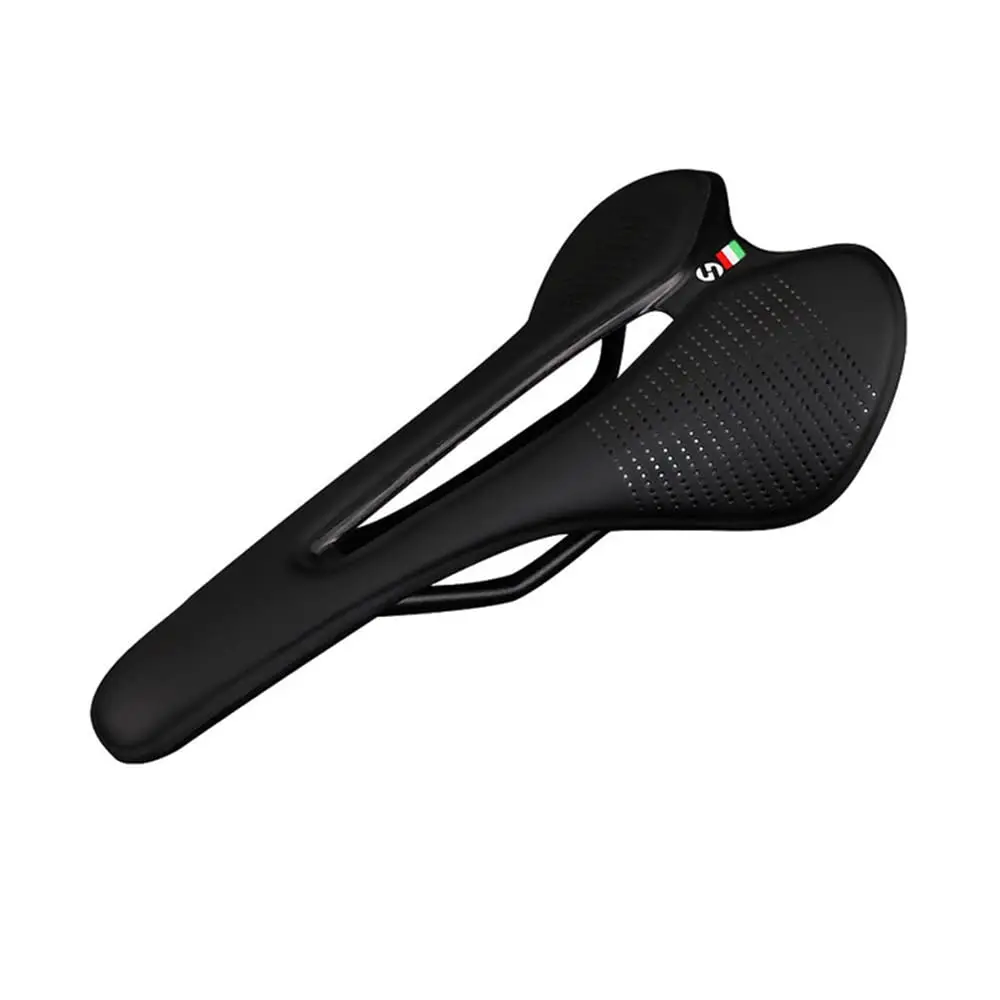 

Bicycle Saddle Components Ultra Light Breathable Seat Cushion Comfort EVA Microfiber Leather Saddle for Mountain/Road Bike