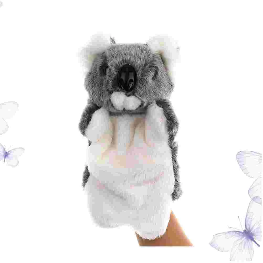 

1PC Coala Toy Plush Hand Puppet Story Telling Prop Role Play Accessory Party Favor for Parent Child (Random Style)