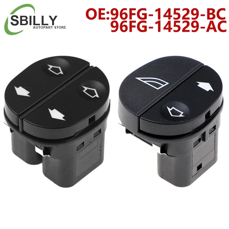 96FG-14529-BC 96FG-14529-AC interruptor de ventana eléctrico elevador lateral del conductor enrollador para Ford TRANSIT Fiesta Fusion STREET KA PUMA