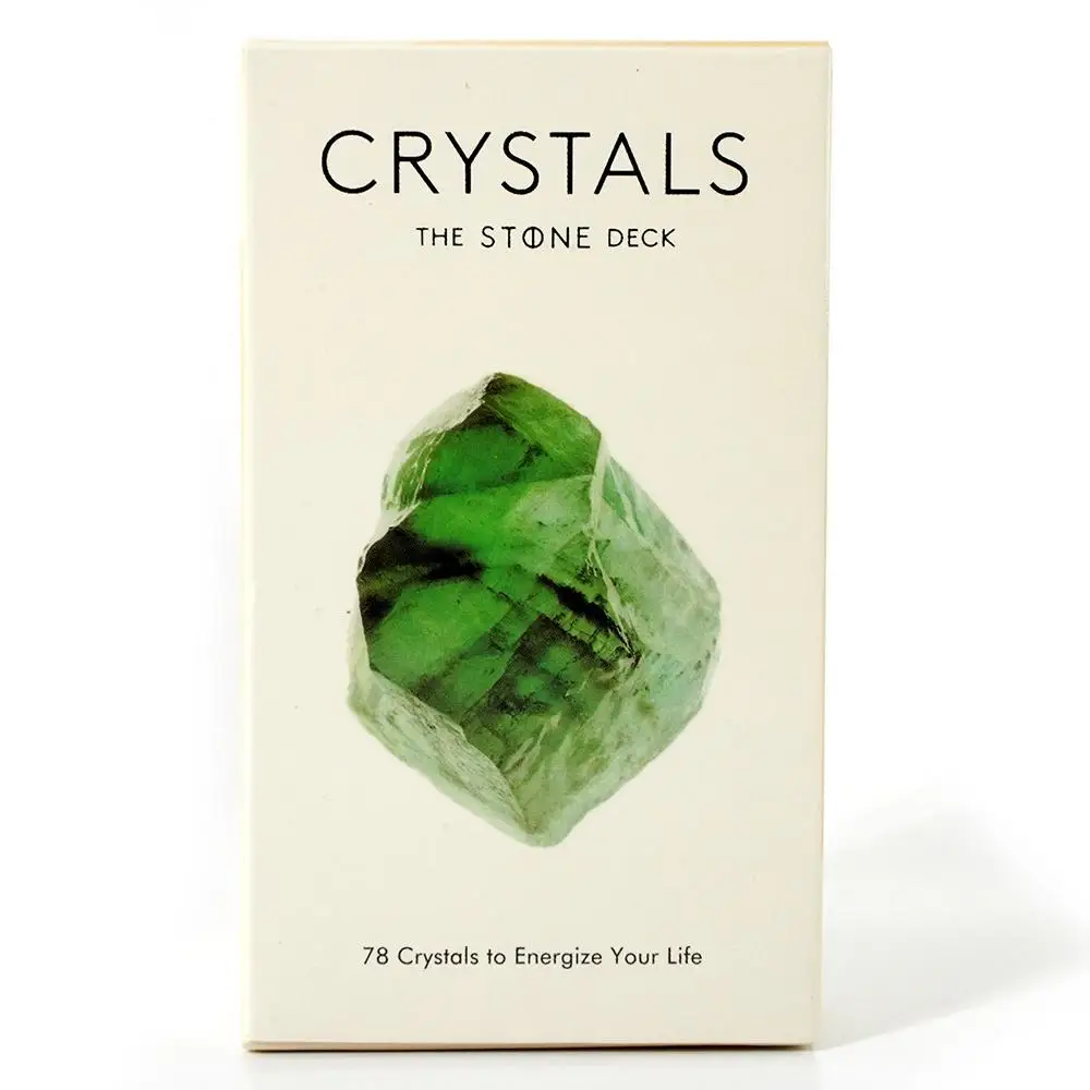 

Crystals The Stone Deck 78 Crystals To Energize Your Life Tarot Cards