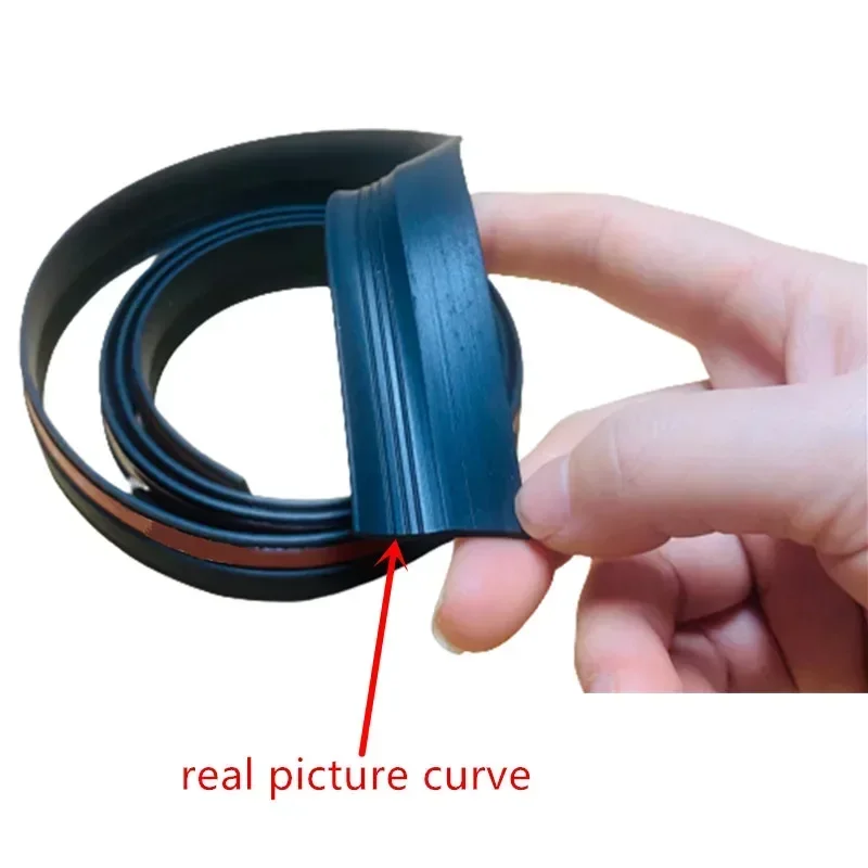 Car Rubber Sealing Strip Auto Trunk Lid Gap Seal Strip For SUV Hatchback Upper Edge Trim Auto Car Dustproof Sealant Accessories