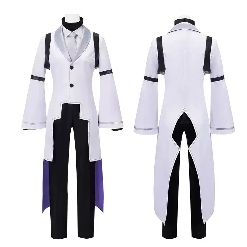 2023 Cosplay CosDaddy Bungo Stray Dogs Sigma Costumes Sets High School Uniform Adult Men Outfits Halloween Carnival Dress Up