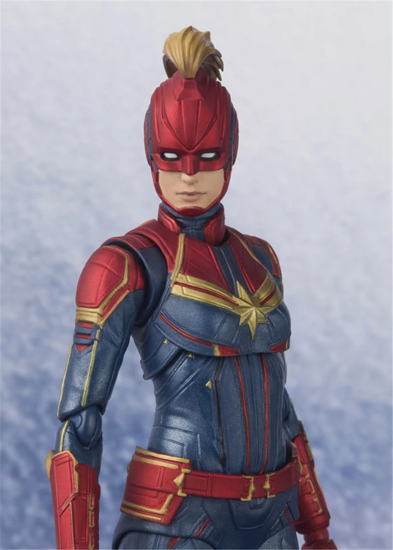 15cm SHF Marvel Captain Movie Marvel Avengers 4 Endgame  Action Figure Model Toys Doll For Birthday Gift