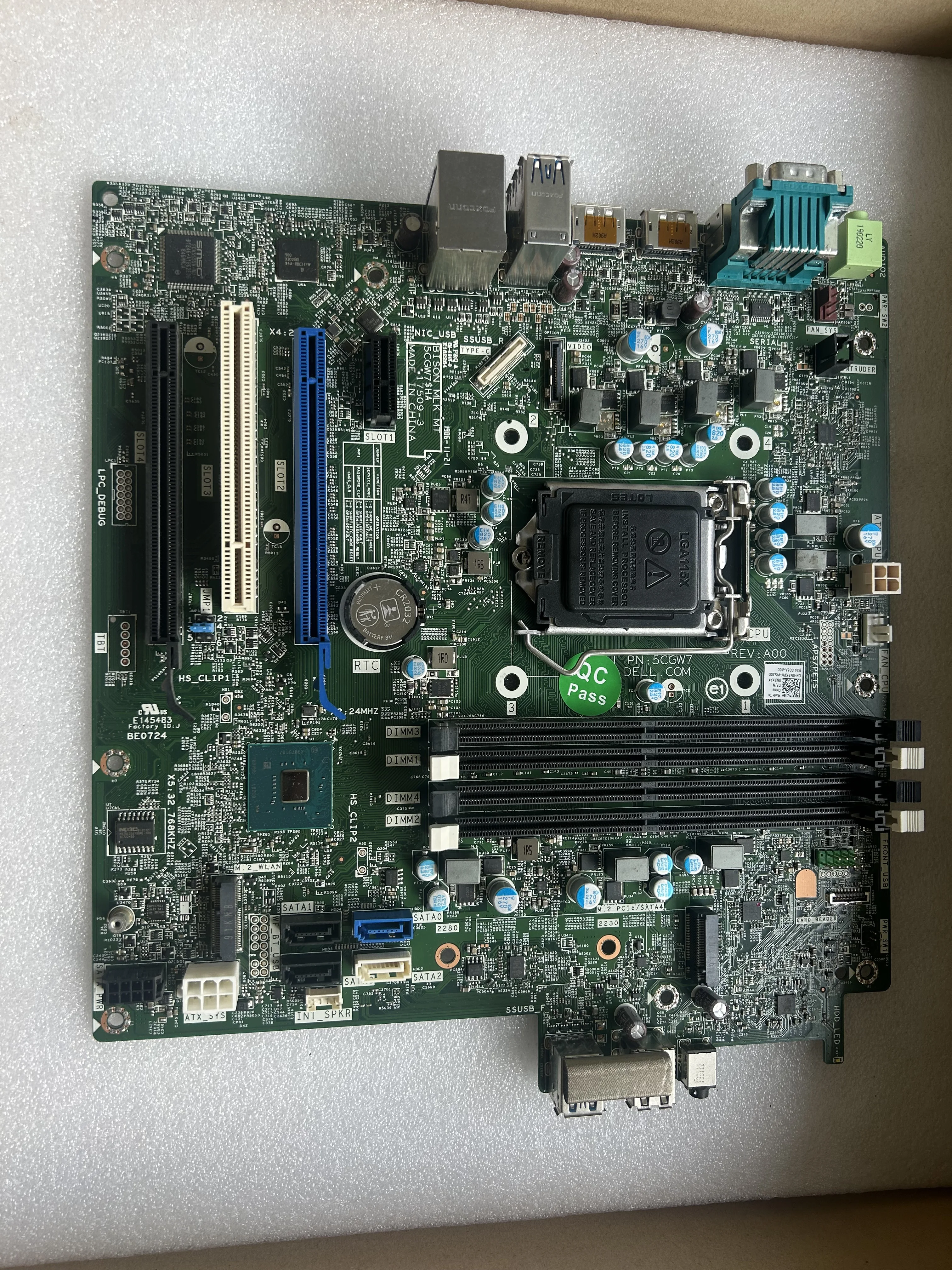 Original For Dell Optiplex 7070 Desktop Motherboard 17509-3 0NRKPK 5CGW7