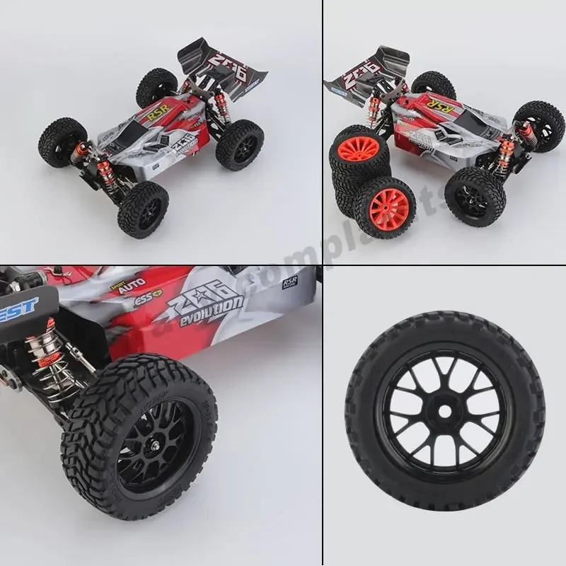 Off Road Buggy pneus roda, hex hubs para 1/14, 1/16, 1/10 RC carro, Wltoys 144001, Scx10, Traxxas Trx-4, Tamiya, 1,9 \