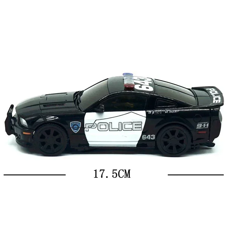 

Модель робота Black Mamba BMB Barricade LS02, шедевр трансформации, экшн-фигурка, игрушечный фильм ABS KO MPM05, 18 см, деформационный автомобиль